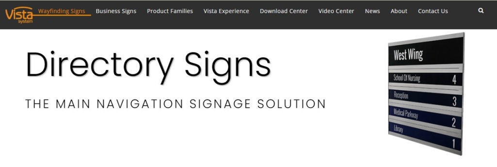 vistasystem directory-signs