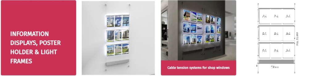 https://www.kdshop.it/start/products/information-displays-poster-holder-light-frames/Cable-tension-systems-for-shop-windows/