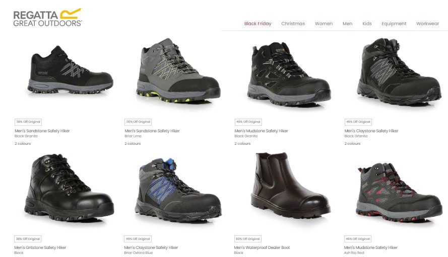 https://www.regatta.com/row/professional/footwear/