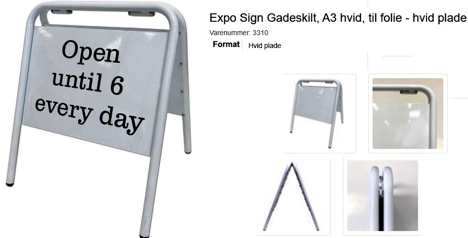 https://www.dsiskilte.dk/shop/1503-alle-produkter/2872-expo-sign-gadeskilt-a3-hvid-til-folie---hvid-plade/